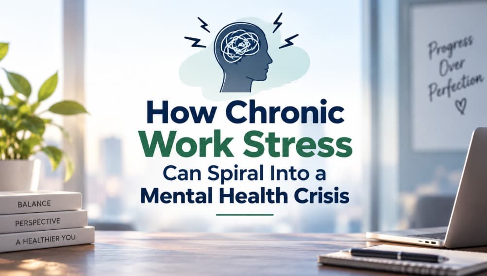 How Chronic Work Stress Can Spiral Into a Mental Health Crisis