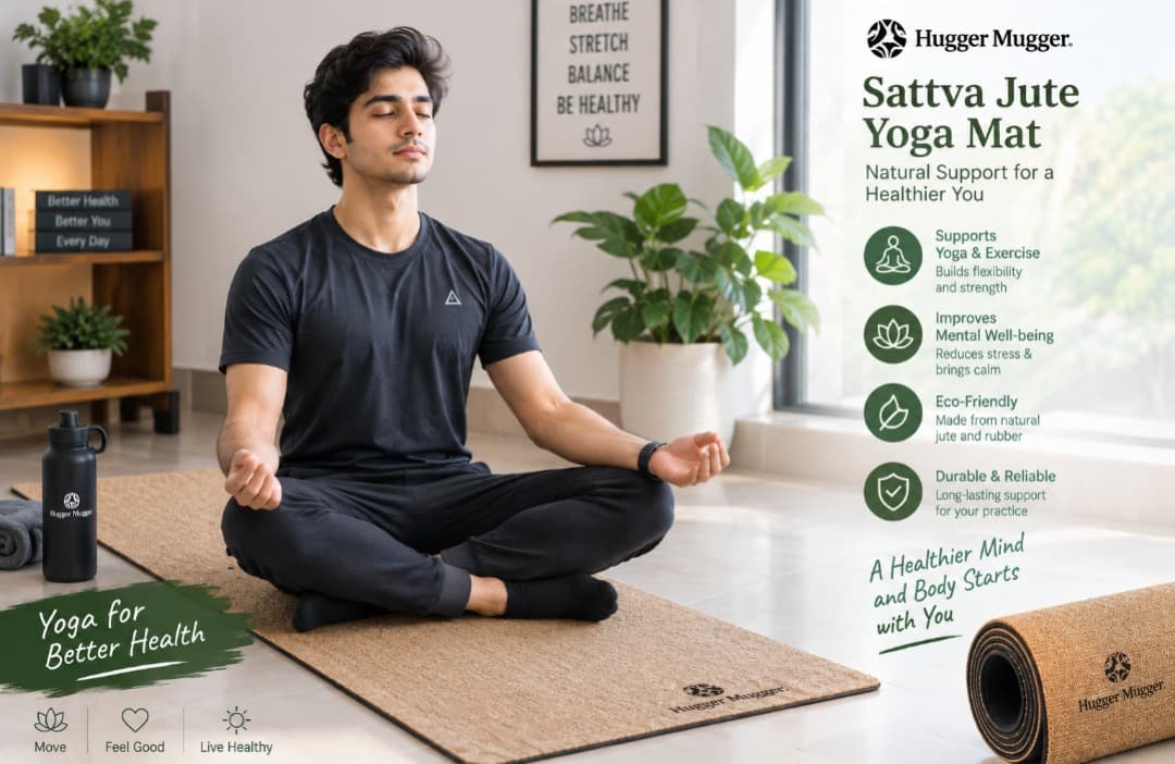 Hugger Mugger Sattva Jute Yoga Mat: Grip and Safety